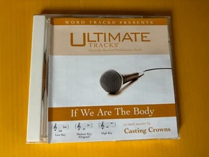 Ultimate Tracks Accompaniment Track CD Casting Crowns If We Are The Body 3 keys - Picture 1 of 4