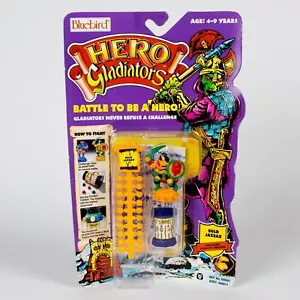 Unopened 1991 Bluebird Hero Gladiators figure - Bold Jazrax - Picture 1 of 4