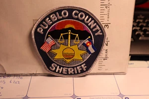 police patch   PUEBLO COUNTY SHERIFF COLORADO - Picture 1 of 1