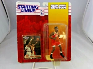 Starting Lineup NBA 1994 Stacey Augmon Hawks Figure Kenner 102621DMT6 - Picture 1 of 2
