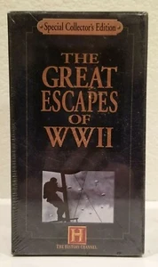 The Great Escapes of WWII (VHS, 1997) 2 Tape Set Collectors Edition - NEW Sealed - Picture 1 of 6