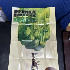 Marvel Comics Planet Hulk Promo Poster 2015 gefaltet 24x36 unbenutzt - Bild 1 von 3