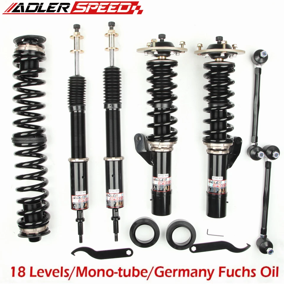 Suspensión ADLERSPEED 18 niveles Coilovers para 10-15 BMW X1 sDrive E84 ajustable Amortiguador Foto 1 de 4
