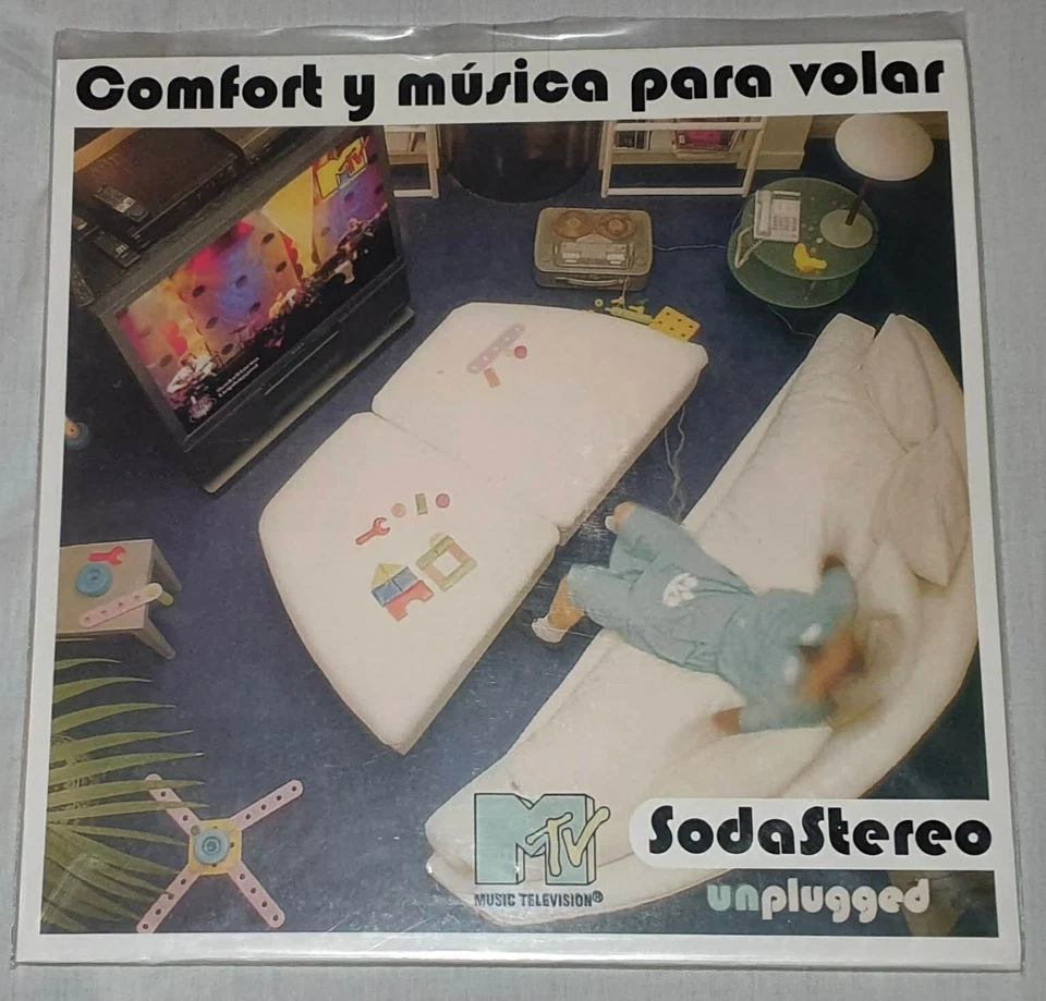 SODA STEREO VINYL ED. RARE 2017 COMFORT Y MUSICA PARA VOLAR MTV UNPLUGGED CERATI - Imagen 1 de 2