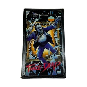 Twice Dead (1988) VHS Horror Ex-Rental Cut Box In Clamshell - Picture 1 of 6
