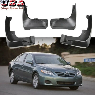 4PCS Front Rear Splash Mud Guards Flaps Fender For 2007-2011 Toyota Camry XV40 - Image 1 of 4