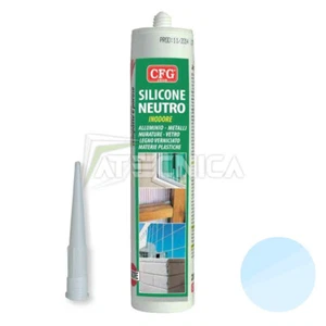 Silicone neutro trasparente per serramenti e edilizia CFG W00090 cartuccia 280ml - Zdjęcie 1 z 1