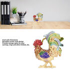 Rooster Trinket Box Embedded Rhinestone Bejeweled Box For Dressing Table Bhc