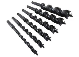 WoodOwl 6 Piece 7-1/2" Tri-Cut™ Ultra Smooth Auger Bit Set 09703-09713 - Picture 1 of 5