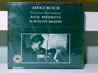 Adolf Busch: The Great Violin Sonatas! Brand New 2 CD Set Sealed in Plastic!