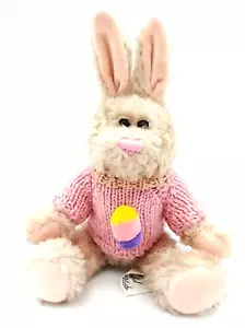 Chrisha Playful Bunny Plüsch Osterhase Stofftier Jointed 1998 Vintage - Bild 1 von 10