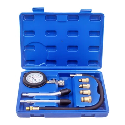 Engine Compression PressureTester Gauge Tester Kit For Auto Car Pressure Meter - image 1 of 4
