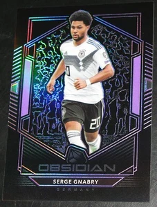 2019-20 Obsidian Serge Gnabry Electric Etch Purple # 22/65 Germany Base - Picture 1 of 2