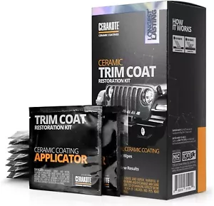 CERAKOTE Ceramic Trim Coat Kit - Quick Plastic Trim Restorer - Guaranteed Restor - Picture 1 of 8