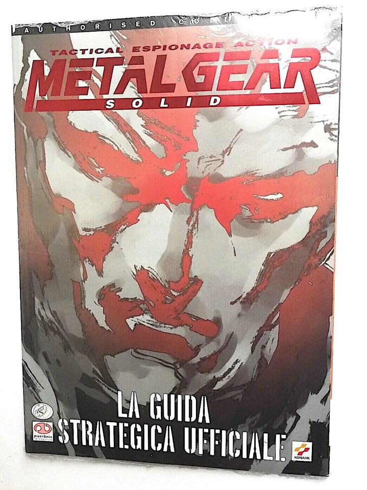 Conduite Stratégiques Officiel Italiana Metal Gear Solid PS1 Nouveau No Reprint - Photo 1/4