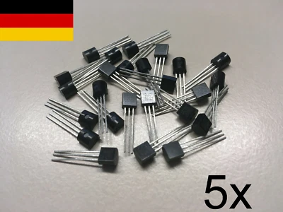 5x DS18B20 TO92 digitaler Temperatursensor 1-wire für Raspberry Pi Arduino - Bild 1 von 2