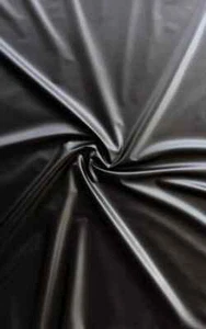Folle De PVC Suave Plástico Por Metro Ancho 150cm Color: Negro -0,15mm Grosor - Imagen 1 de 1