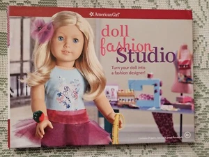 NEW AMERICAN GIRL DOLL FASHION STUDIO CRAFT BOOK - Picture 1 of 3