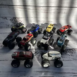 Hot Wheels Monster Jam Machines 10 Stück Die-Cast Trucks im Maßstab 1:64 - Lot 1 - Bild 1 von 11