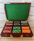 Goldfield Casino Reno 300ct Poker Set w/ Hi-Gloss Wooden case +Cards and more