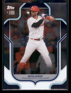 Bryce Harper 2023 Topps x J-Rod The Show Out Collection - Silver Phillies #/199 - Picture 1 of 2