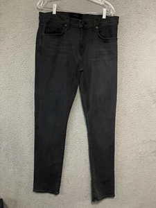 J. Brand Jeans Mens Tyler Black Size 34 Denim Adult Cotton - Picture 1 of 5