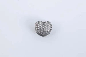 Pandora 925 Silver Open My Heart Clasp Charm (2.19g.) - Picture 1 of 2