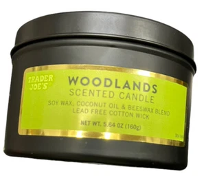 Trader Joe’s Woodlands Scented Candle, Soy Wax, Coconut Oil & Beeswax Blend - Picture 1 of 5
