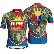 Philippines Cycling Jersey Bib Bicycle Shirt Bike Sport Wear MTB Cyclist Clothes