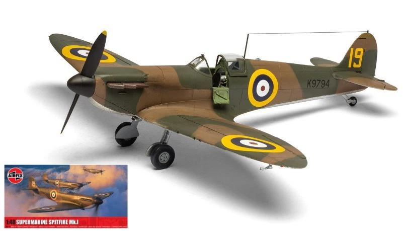 Airfix SUPERMARINE SPITFIRE KIT 1:48 - Immagine 1 di 1
