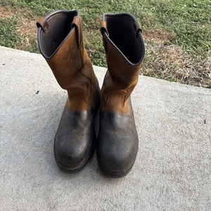 Men’s 12M WORX by Red Wing Truss 5700 Waterproof Steel Toe EH Pull On Work Boots - Picture 1 of 18