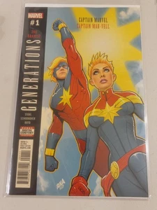 THE BRAVEST GENERATIONS #1 CAPTAIN MARVEL - Picture 1 of 1