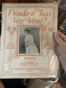 Paquete de 3 partituras vintage antiguas de 11x14 - Imagen 1 de 3