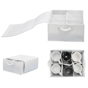 Filz Tassenhalter Camping - 28x21 Glashalter - Wohnmobil Geschirr Aufbewahrung - Bild 1 von 8