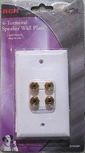 NUEVO SISTEMA DE CONEXIÓN DE ALTAVOCES DE PLACA DE PARED RCA-4P - Imagen 1 de 3