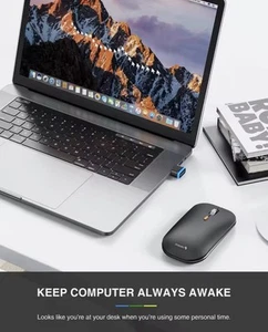 USB Mouse Jiggler | Undetectable Mouse Mover to Keep PC Awake – Plug & Play - Picture 1 of 5