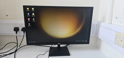 LG 27MK400H 27" Full HD Monitor 75Hz HDMI – VESA Mount 🖥️✨ - Image 1 of 4