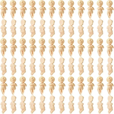 Figura Niño Jesús 1.5"" Rey 36/72 Paquete Figura Pastel con Bolsa de Regalo Resina Mini Je Foto 1 de 4