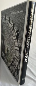1982 Rome: Water and Stone Hardcover Book w/ Slipcase by Giancarlo Gasponi 1984 - Picture 1 of 7