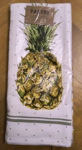 KAF Home Speisekammer Ananas Küche Geschirrtuch 4er Set, 100 % Baumwolle, 18 x 28 Zoll - Bild 1 von 4