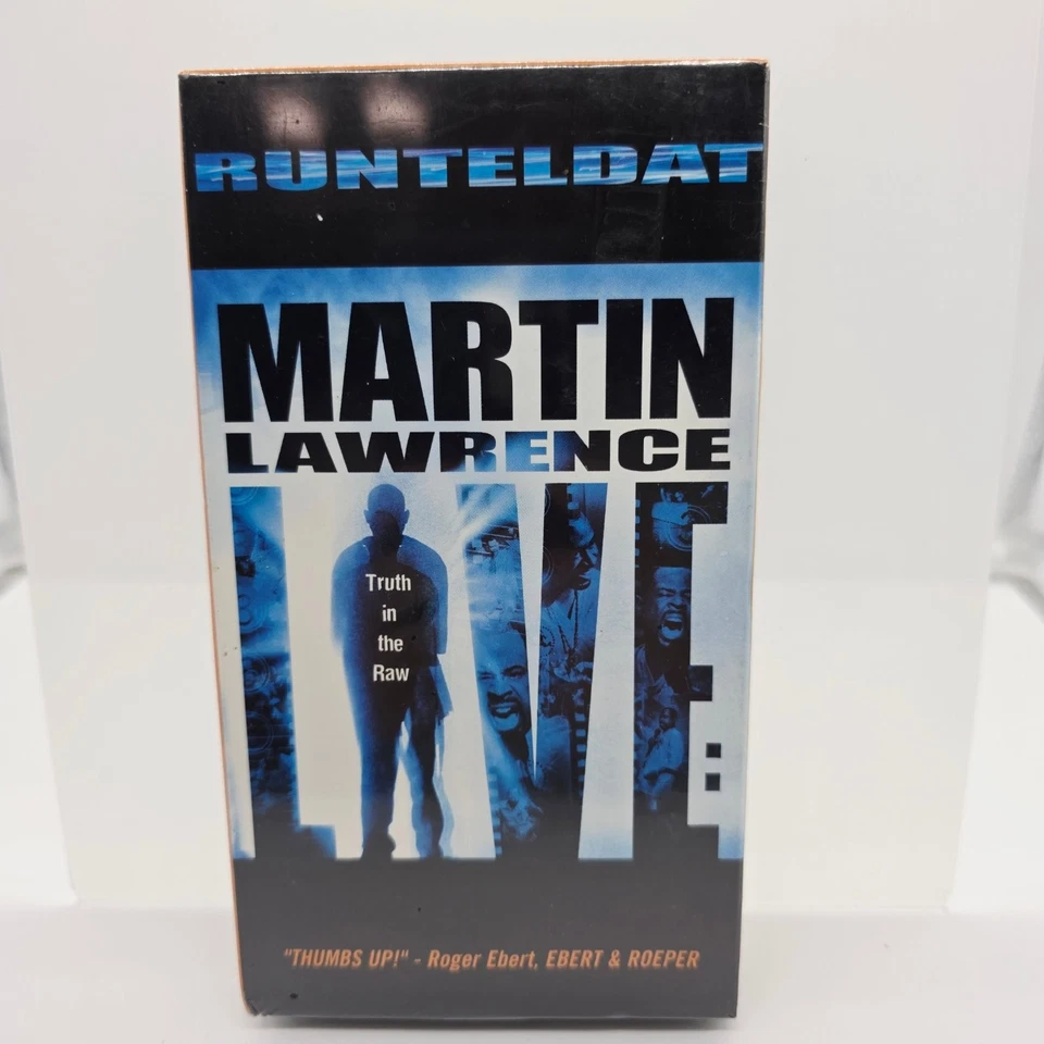 Martin Lawrence Live VHS 1995 Comedy Stand-Up Original Release Runteldat - Image 1 of 1