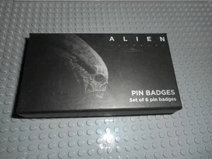 Alien Covenant seltene Pressemappe Set Emaille Pins neu verpackt - Bild 1 von 3