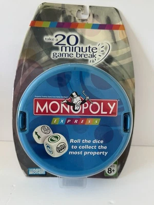 Parker Brothers Monopoly Express 20 Minute Travel Game Ages 8+ 2-4 Players NEW - Image 1 of 2