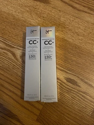 2 x IT Cosmetics CC+ Cream Illumination mit LSF 50 - Tan Rich - Exp. 12/24 - Bild 1 von 4
