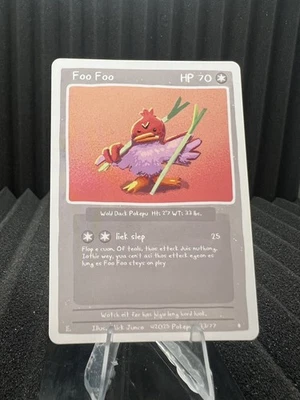 Farfetch'd (Foo Foo) 33/77 - PokePu V2 Fan Art - Pokemon NM - Image 1 of 2