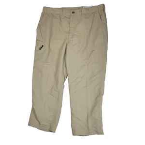 Pantalones Patagonia Para Hombres XL Beige Cremallera Convertible Carga Senderismo Gorpcore Cinturón - Imagen 1 de 11
