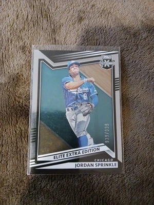 2022 Mlb Elite Extra Edition Jordan Sprinkle  /999 (RC) - Image 1 of 2