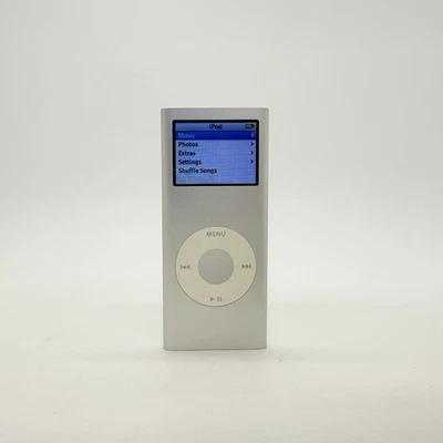 Apple iPod Nano 2nd Generation Silver 2GB MP3 A1199 MA426LL/A - Tested - Image 1 of 4