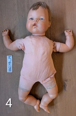 Muñeca ideal Thumbelina Crier vintage años 60 20" OTT-19 funciona lenta intermitentemente Foto 1 de 4