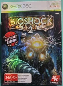 Bioshock 2 Rapture Edition Xbox 360 PAL Mint Disc w/ Manual + Book Complete 🆓📮 - Picture 1 of 12